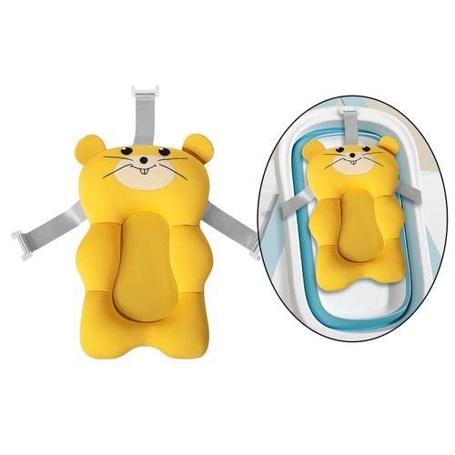 Comfortable Bath Support Seat Portable AntiSlip For 06 Months Yellow
