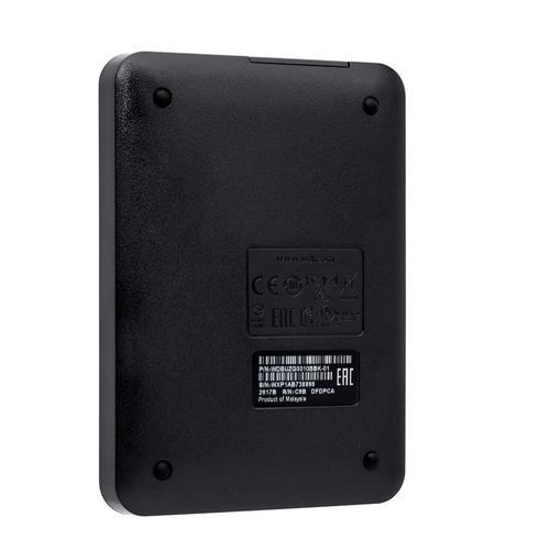 Western Digital External Hard Disk,  1 TB - Black
