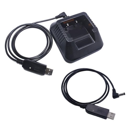 USB Charging Cable 1M Length Power Adapter USB With Base