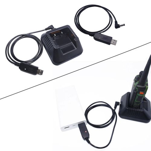 USB Charging Cable 1M Length Power Adapter USB With Base