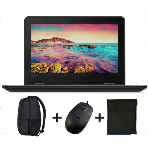 Lenovo Thinkpad 11e  11.6",Intel Celeron 4GB RAM 128GB SSD Black,with Free Bag & Mouse Refurbished.