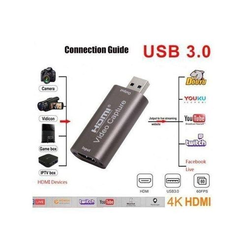 Mini Hd 4K 60Hz Hdmi Usb 3.0 Video Capture Card