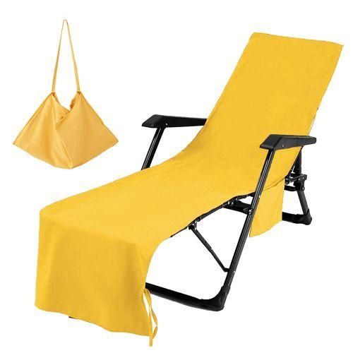 Lounge Chair Towel Cover Beach Chair Cover Ultrafine Fiber