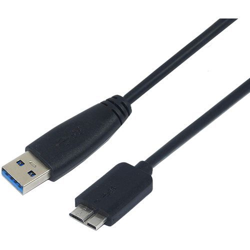 Toshiba 1 TB External Hard Disk - Black Plus Cable