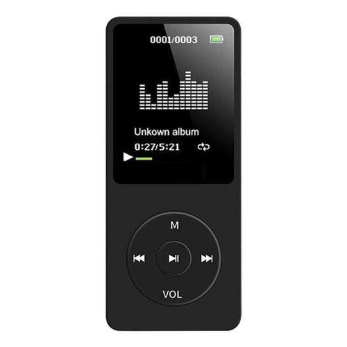 Sport HIFI MP3 MP4 Speaker Player Radio FM Voice Recorder USB Black