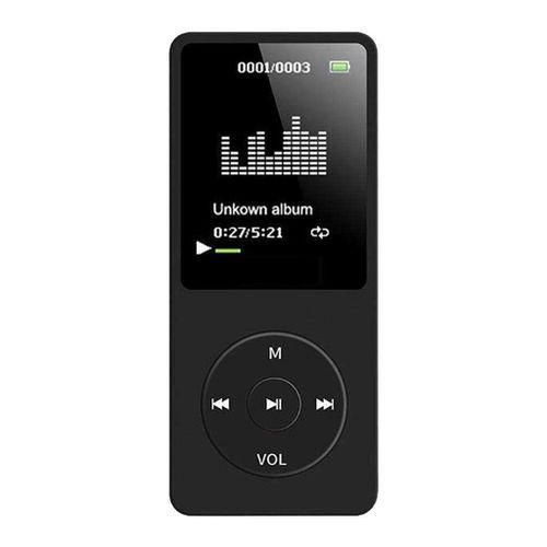 Sport HIFI MP3 MP4 Speaker Player Radio FM Voice Recorder USB Black