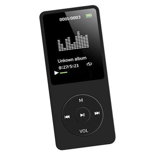 Sport HIFI MP3 MP4 Speaker Player Radio FM Voice Recorder USB Black