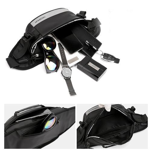 Waist Bag Men's Shoulder Bag Casual Chest Bag Pocket Bag