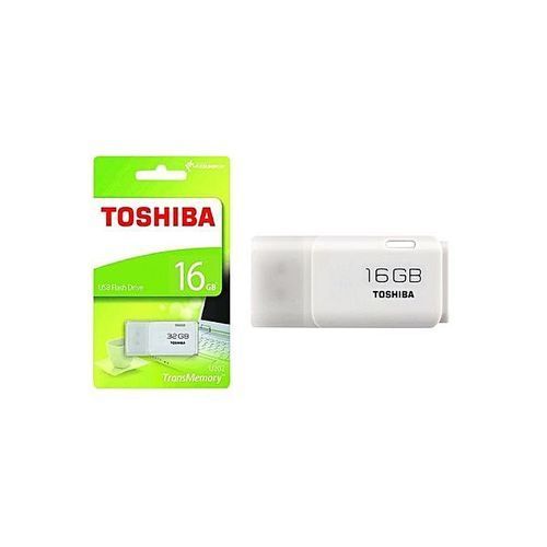 Toshiba 16GB TransMemory USB 2.0 Flash Drive - White