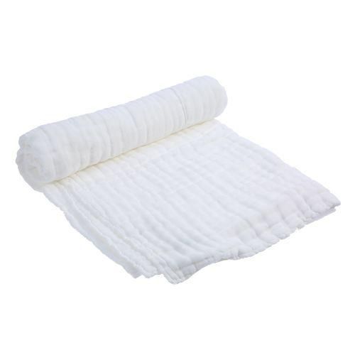 Baby Bath Towel  Blanket Swaddle 100 Muslin Cotton Super
