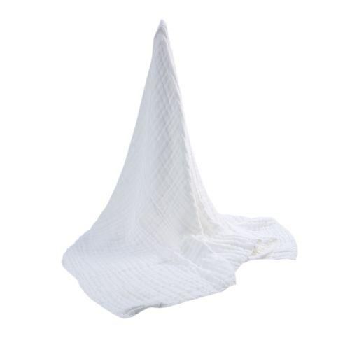 Baby Bath Towel  Blanket Swaddle 100 Muslin Cotton Super