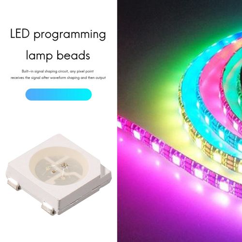 915 Generation 100PCS RGB Chip 5050SMD White PCB WS2812 Addressable Chip Pi