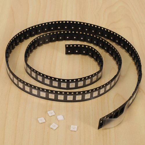 915 Generation 100PCS RGB Chip 5050SMD White PCB WS2812 Addressable Chip Pi