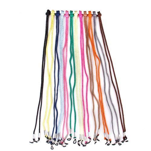 12pcs Nylon Eyeglasses Holder Sunglasses Eyewear Cord Rope Neck String