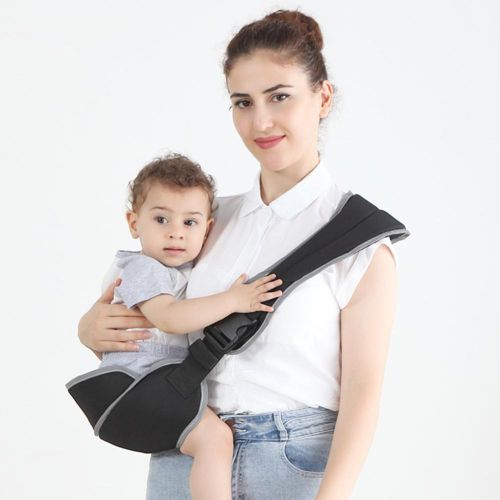 Half Wrapped Toddler Sling Ergonomic One Shoulder Labor-Saving Gift for Thanksgiving Easter NO5299