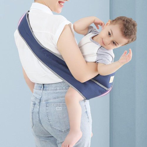 Half Wrapped Toddler Sling Ergonomic One Shoulder Labor-Saving Gift for Thanksgiving Easter NO5299