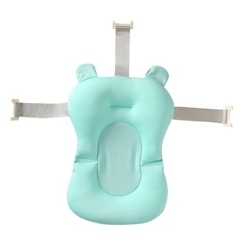 Infant Bath Seat Soft Tub Insert with Adjustable Buckle Seat Belt Back Care NO5297