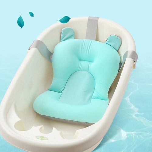 Infant Bath Seat Soft Tub Insert with Adjustable Buckle Seat Belt Back Care NO5297