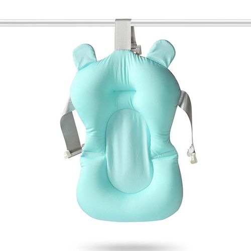 Infant Bath Seat Soft Tub Insert with Adjustable Buckle Seat Belt Back Care NO5297