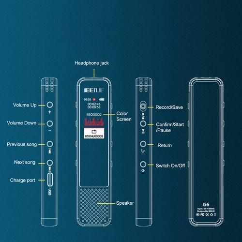 G6 BT Call Recording Professional Voice Recorder 3