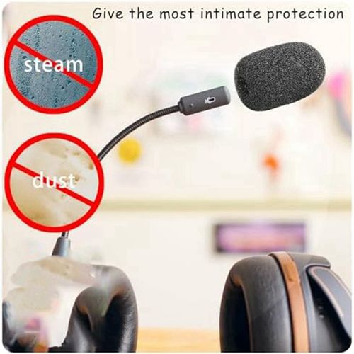 30 Pack Foam Microphone Windscreen,Mini Size Lapel Headset M