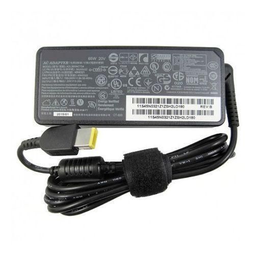 Lenovo USB yellow Genuine Laptop Charger Slim Tip AC Adapter-Black
