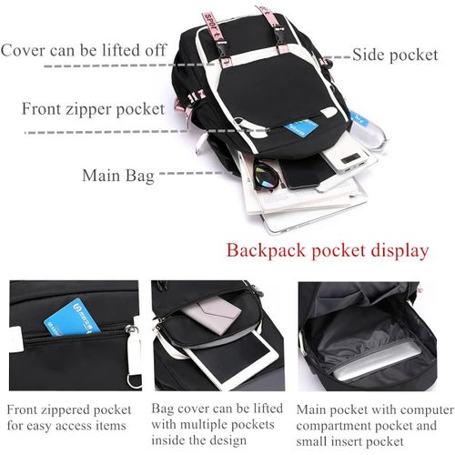 Backpacks For Men And Women,Laptop Bags,Travel Backpacks,School Bags-black