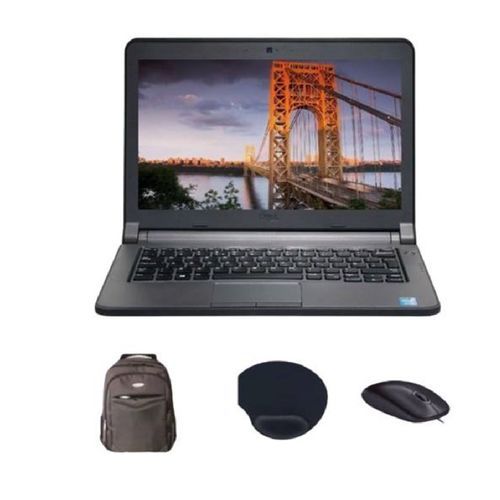 DELL Latitude 3340 13.3", Intel Core I5, 8GB RAM, 500GB HDD,- Refurbished + Bag , Mouse And Mousepad- Dark Grey