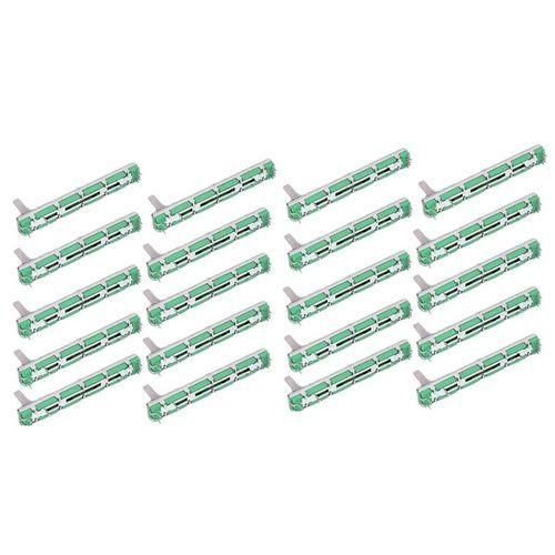 915 Generation 20Pcs 75mm Behringer Mixer Fader B10K Double Straight Slide