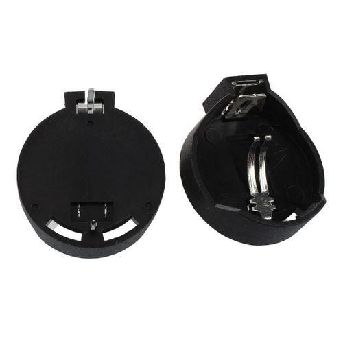 915 Generation 10pcs Black Round on Battery Holder Case for CR2032