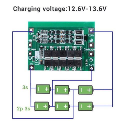 3S 60A Bms Board Lithium - Protection Board