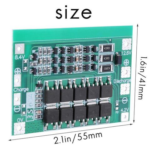 3S 60A Bms Board Lithium - Protection Board