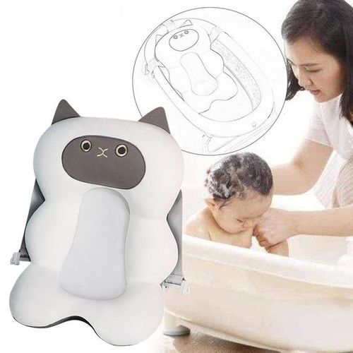 Baby Bath Cushion Supporter Leakproof Interlining Bathtub