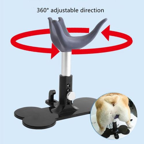 Dog Auxiliary Standing Bracket Seat Pet Bench For Pet Grey