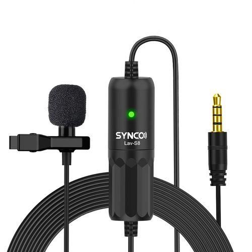 SYNCO LavS8 Professional Lavalier Microphone Clipon