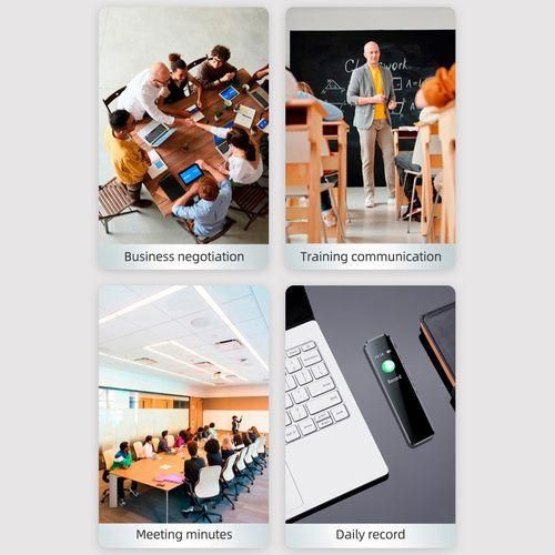 Noise Reduction Voice Recorder With Playback Portable