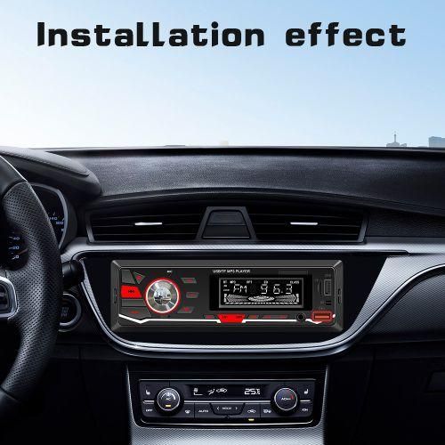 Car MP3 Player BT Stereo Receiver FM Radio HandsFree