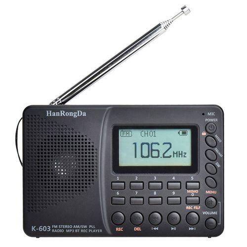 HRD603 Portable Radio Support TF Card