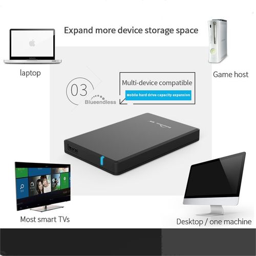 USB 3.0 External Hard Drive/Mobile Hard Drive - 500GB