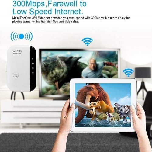 2.4G WiFi Repeater Port Network Extender Remote Router