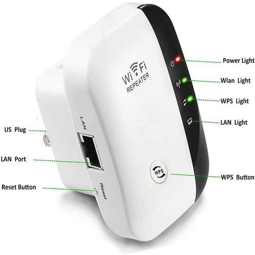 2.4G WiFi Repeater Port Network Extender Remote Router