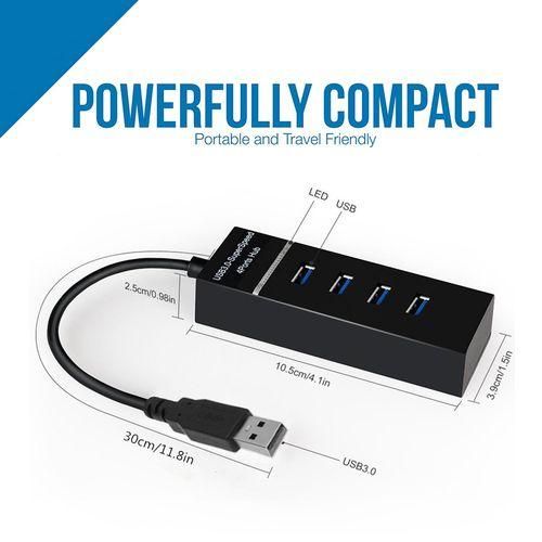 Universal Hi-Speed USB 3.0 4 Port Hub
