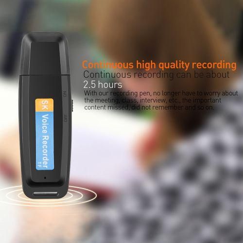 2021 New Mini Digital Audio Recorder 32 Dictaphone UDisk Flash Drive USB Voice Recorder Pen