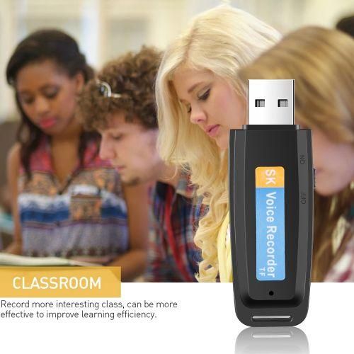 2021 New Mini Digital Audio Recorder 32 Dictaphone UDisk Flash Drive USB Voice Recorder Pen