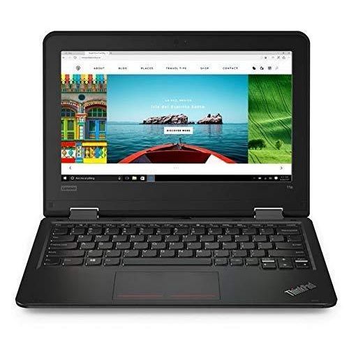 Lenovo 11e Refurbished Mini Laptop 4GB RAM 128 SSD- Black