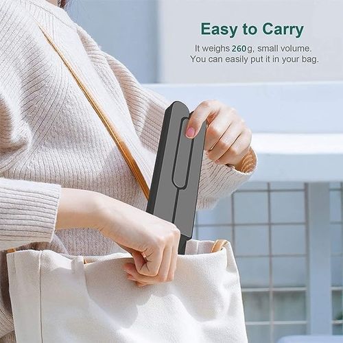 Plastic Folding Laptop Stand Black
