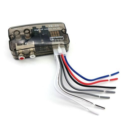 Car Audio Converter, With Delay Function Adjustable High To