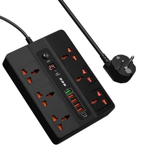 915 Generation 6 Ports 20W PD QC3.0 USB Fast Charger Quick Charge Station