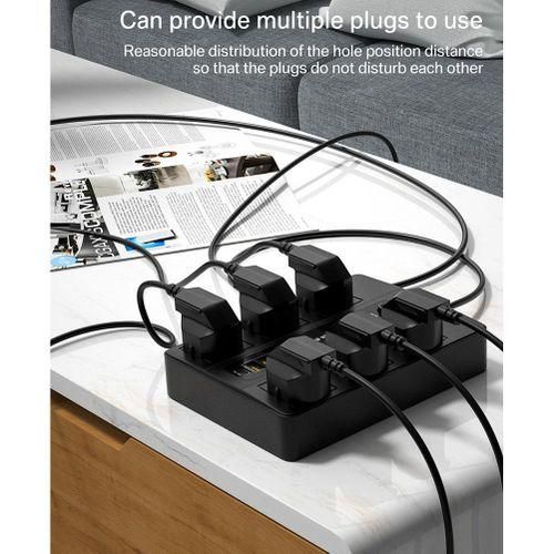 915 Generation 6 Ports 20W PD QC3.0 USB Fast Charger Quick Charge Station
