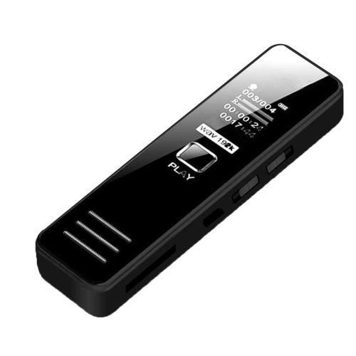 MP3 Player Dictaphone Long Distance Activated Pen Mini HD Noise Reduction Interviews Digital Zinc Alloy Voice Recorder Audio